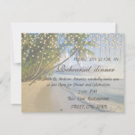 Tropisk persika,Handflatan,String Ljus Rehearsal M Inbjudningar