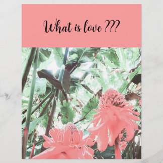 Tropisk persiko Bröllop Kärlek Reklamblad