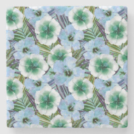 Tropisk persikokrus Hibiscus Stenunderlägg