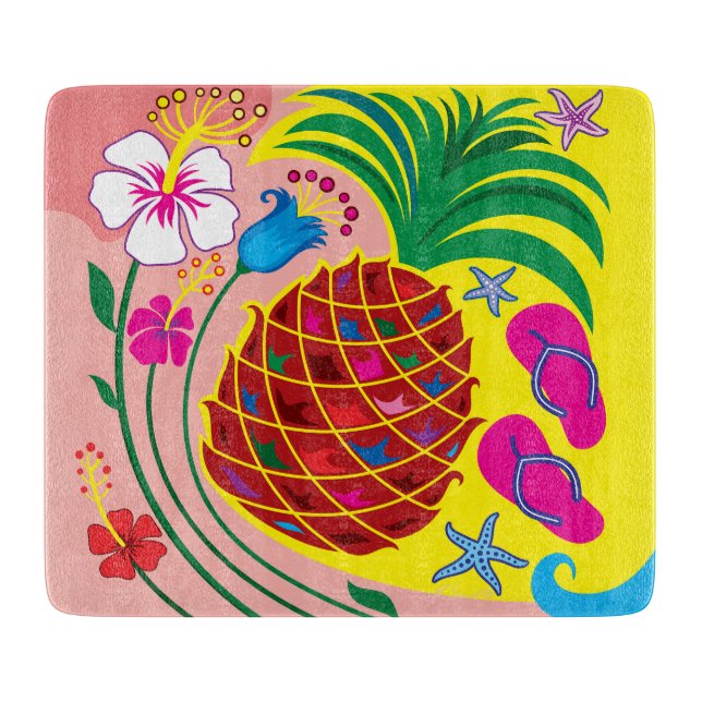 Tropisk Pineapple Sommar (Framsidan)