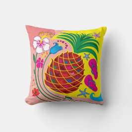 Tropisk Pineapple Sommar Kudde