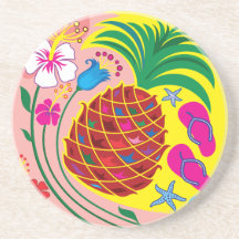 Tropisk Pineapple Sommar