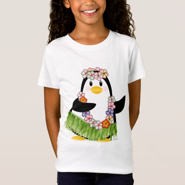 Tropisk pingvin t-shirt (Framsida)