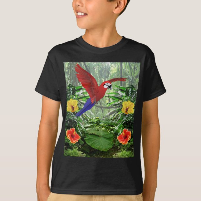 Tropisk regnskog tee (Framsida)