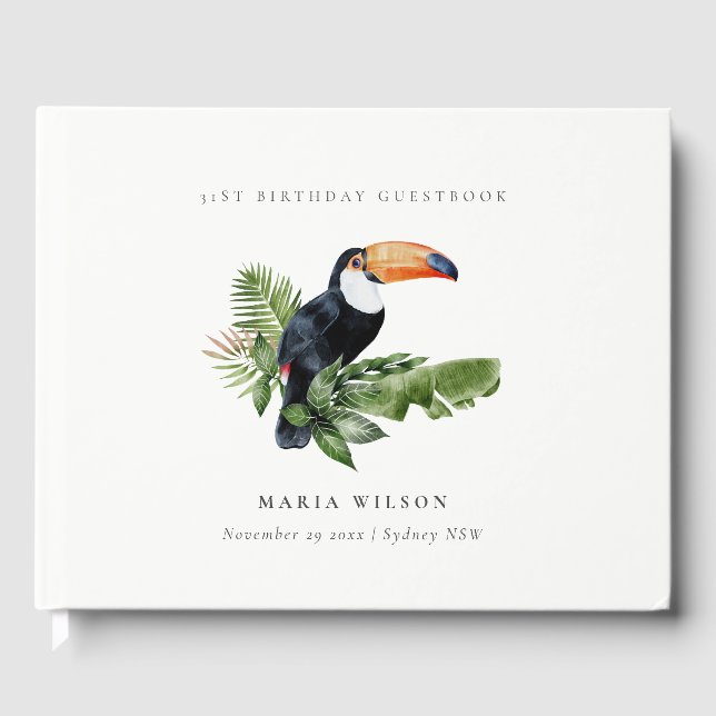 Tropisk regnskog Tucan Fauna Alla åldrar Födelseda Gästböcker (Framsida)
