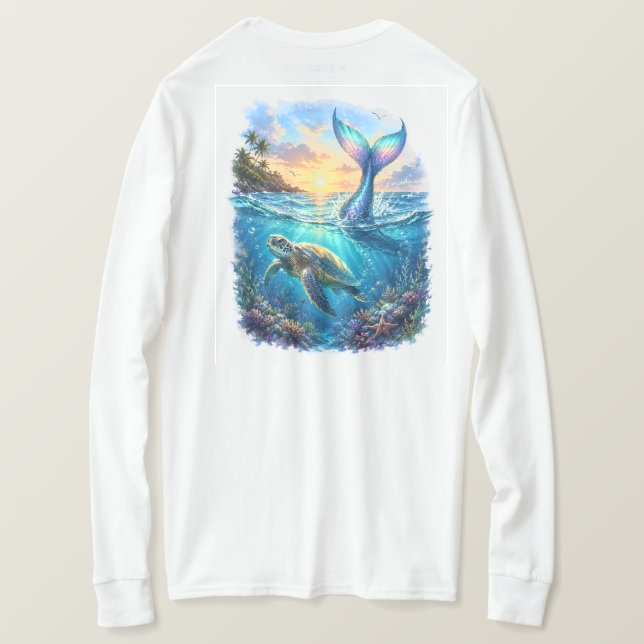 Tropisk ro t shirt (Design baksida)