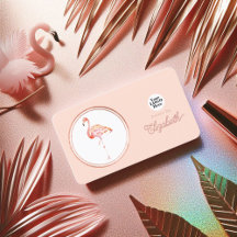Tropisk Rosa Guld och Rosenskär Flamingo