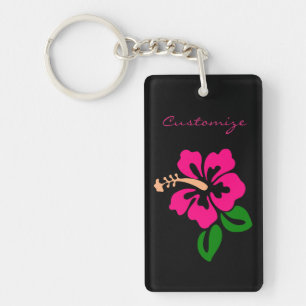 Tropisk Rosa Hibiscus Flower Thunder_Cove