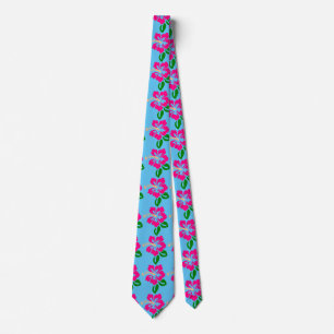 Tropisk rosa hibiskusblomma Thunder_Cove Slips