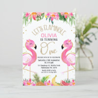 Tropisk Rosa Lets Flamingle Flamingo 1:a födelseda