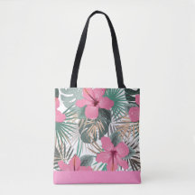 Tropisk Rosa Lush Hibiscus