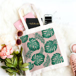 Tropisk Rosa och Grönt Handflatan Löv Seamless Mön Tygkasse<br><div class="desc">Den tropiska Rosan och Grönt Handflatan Seamless Mönster är en levande och livlig utformning med ett urval av Löv för rosa och grönt handflatan som arrangeras i ett upprepande löv. Mönster har en sömlös utformning, vilket innebär att kanten på konstruktionen blandas sömlöst för att skapa ett kontinuerligt och oavbrutet mönster....</div>