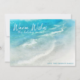 TROPISK SEMESTERSTRAND | Jul eller Hanukkah Julkort