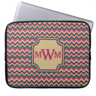 Tropisk sicksack laptopfodral laptop sleeve