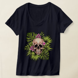Tropisk Skelett T-Shirt