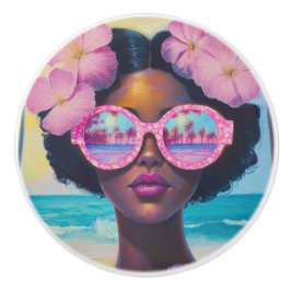 Tropisk skönhet i Rosa Shades Knopp