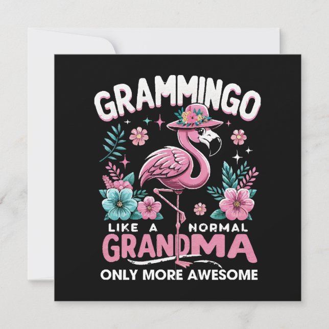 Tropisk skymningsflamingo (Framsida)