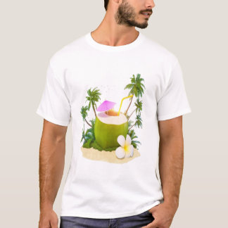 Tropisk Slurk, Omedelbar Semester T Shirt