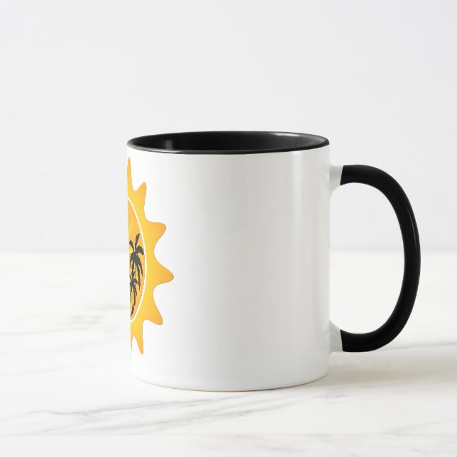 Tropisk solnedgång mugg (Höger)
