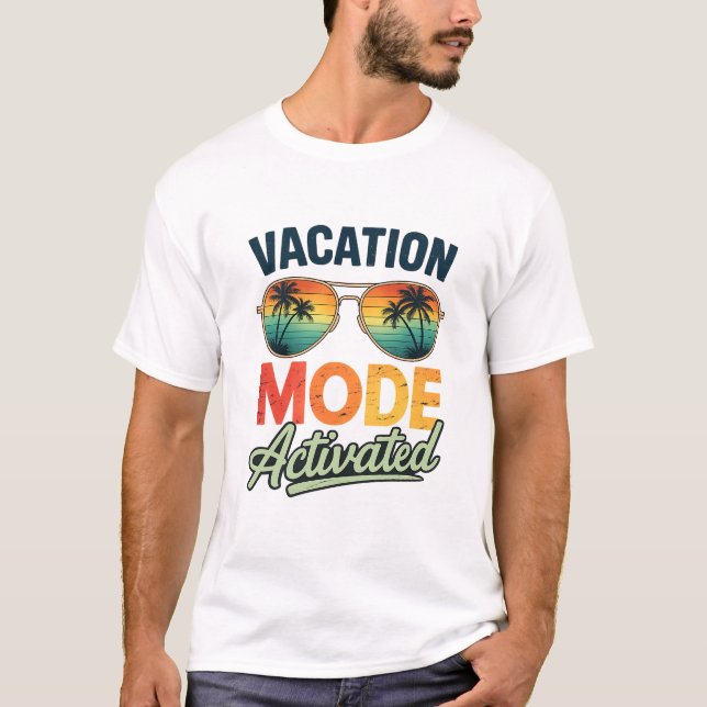 Tropisk sommar T-shirt (Framsida)