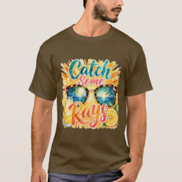 Tropisk sommarlov T-shirt. T Shirt
