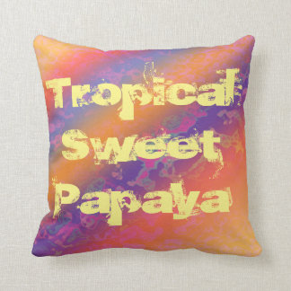 Tropisk söt Papaya Kudde