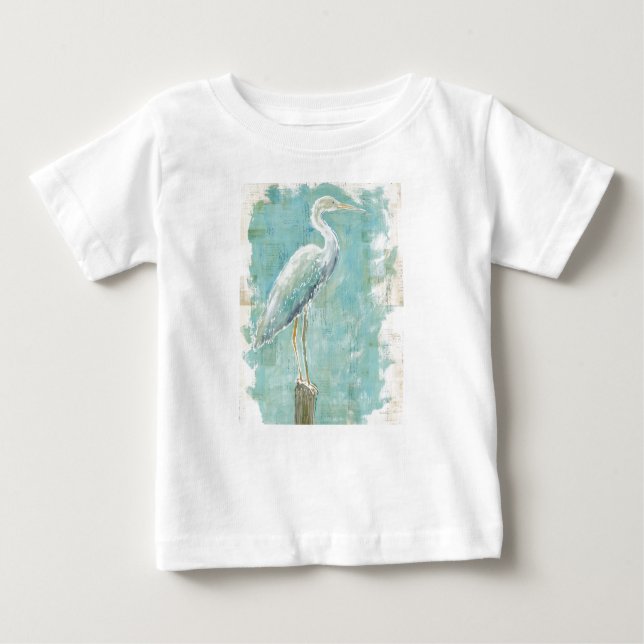 Tropisk stilla Egret för fåglar | T Shirt (Framsida)