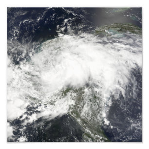 Tropisk storm Arthur Fototryck