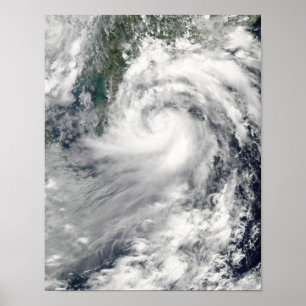 Tropisk storm Chanthu Poster