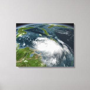 Tropisk storm Dennis Canvastryck