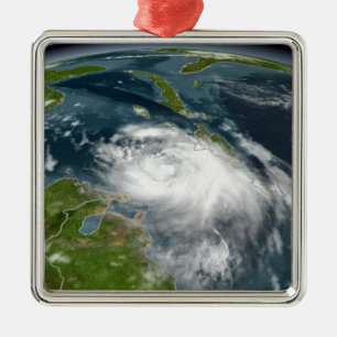 Tropisk storm Dennis Julgransprydnad Metall