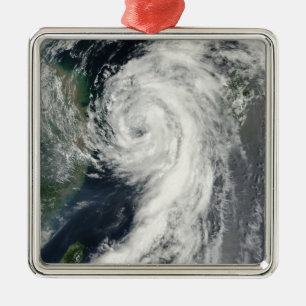 Tropisk storm Dianmu Julgransprydnad Metall