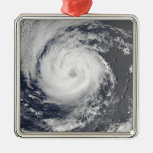 Tropisk storm Guillermo Julgransprydnad Metall