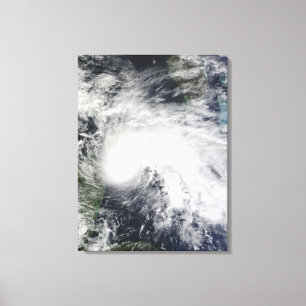 Tropisk storm Ida i det karibiska havet 2 Canvastryck