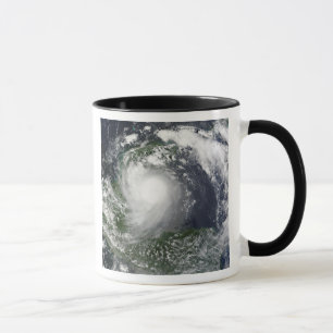 Tropisk storm Karl över den Yucatan peninsulan Mugg