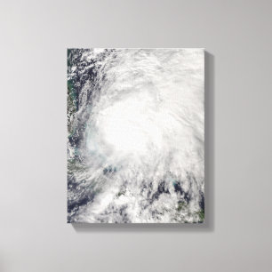 Tropisk storm Noel över Bahamas Canvastryck