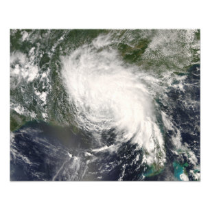 Tropisk stormFay 4 Fototryck