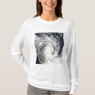 Tropisk stormJade som är kommande ashore över T Shirt