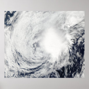 Tropisk stormNida southeast av Kadena Poster