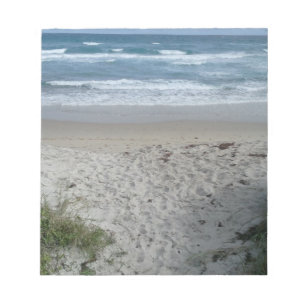 Tropisk strand anteckningsblock