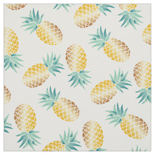 Tropisk strand för hawaiansk ananas tyg
