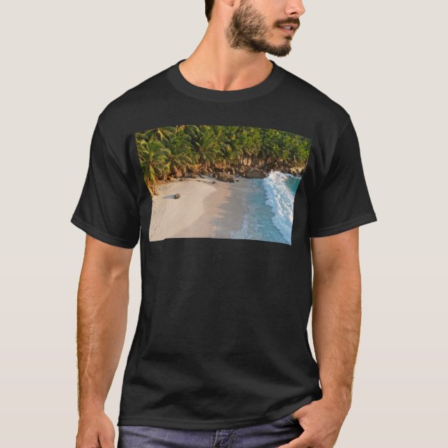 Tropisk strand t shirt (Framsida)