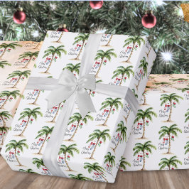 Tropisk strandjul presentpapper