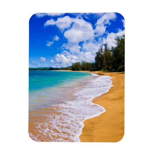 Tropisk strandparadis, Hawaii Magnet (Vertikal)