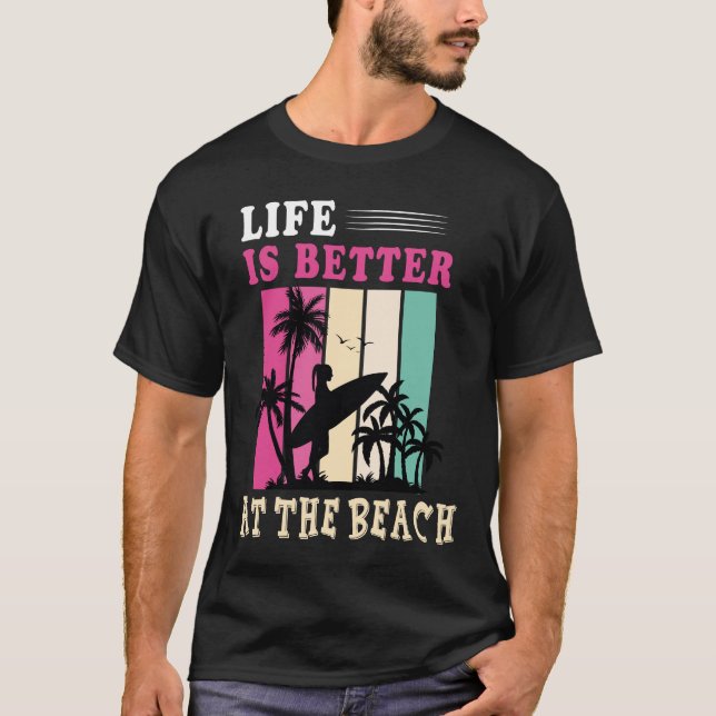 Tropisk T-Shirt för män kvinnor barn (Framsida)