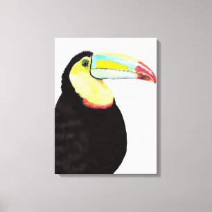 Tropisk Toucanfåglar Canvastryck
