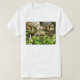 Tropisk trädgård under exponeringsglas t shirt (Design framsida)