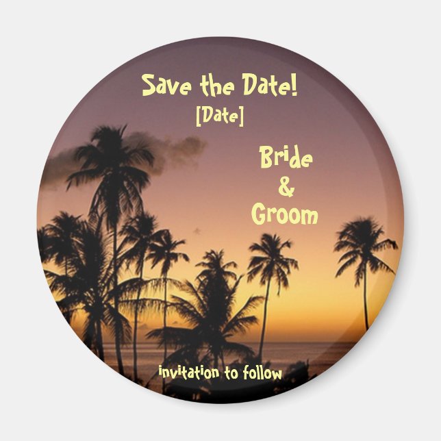 TROPISK TVILJA MAGNET (Framsidan)