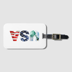 Tropisk usa Som Det Är Varmt Bärbar Bagagebricka
