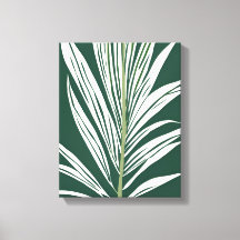 Tropisk väggkonst - tropiskt blad